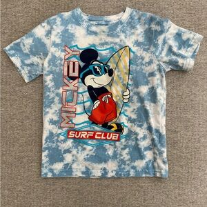 Disney Junior Mickey Blue Tie-Dye Shirt